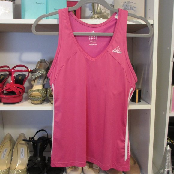 adidas Tops - Adidas Pink Sports Workout Tank